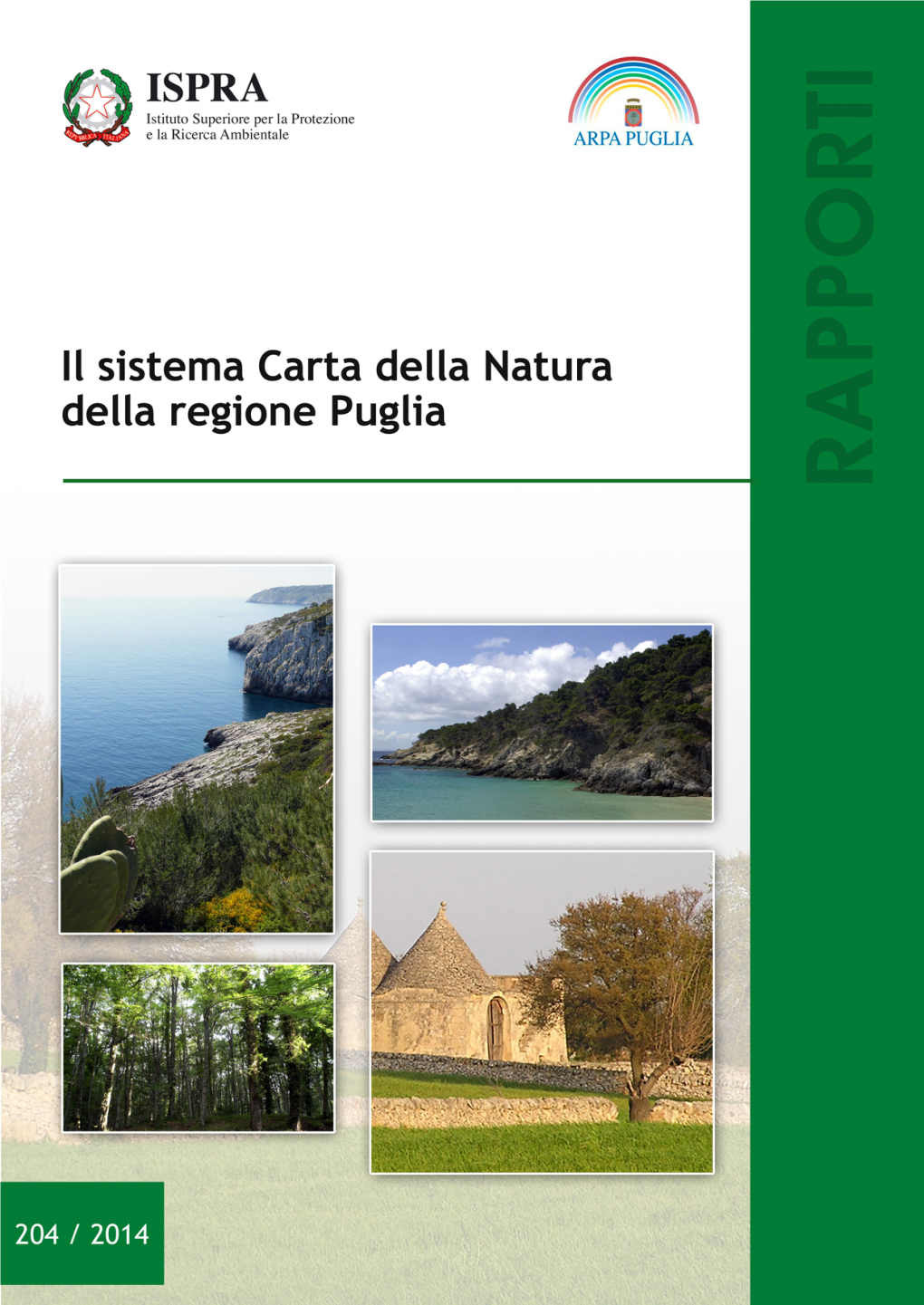 Il Sistema Carta Della Natura Della Regione Puglia