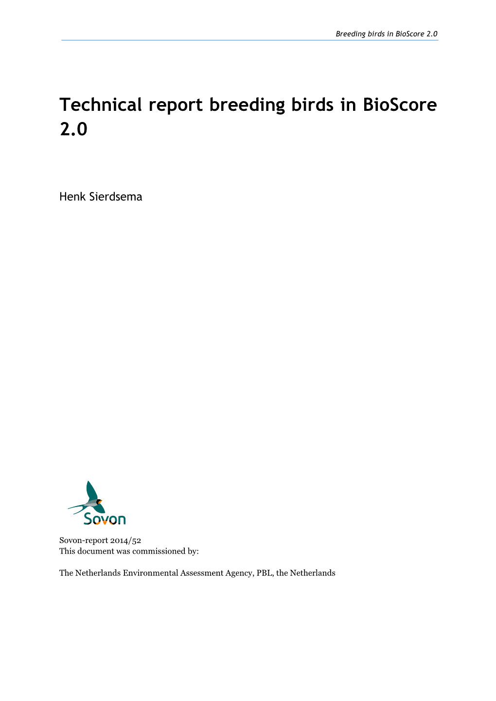 Report on Birds