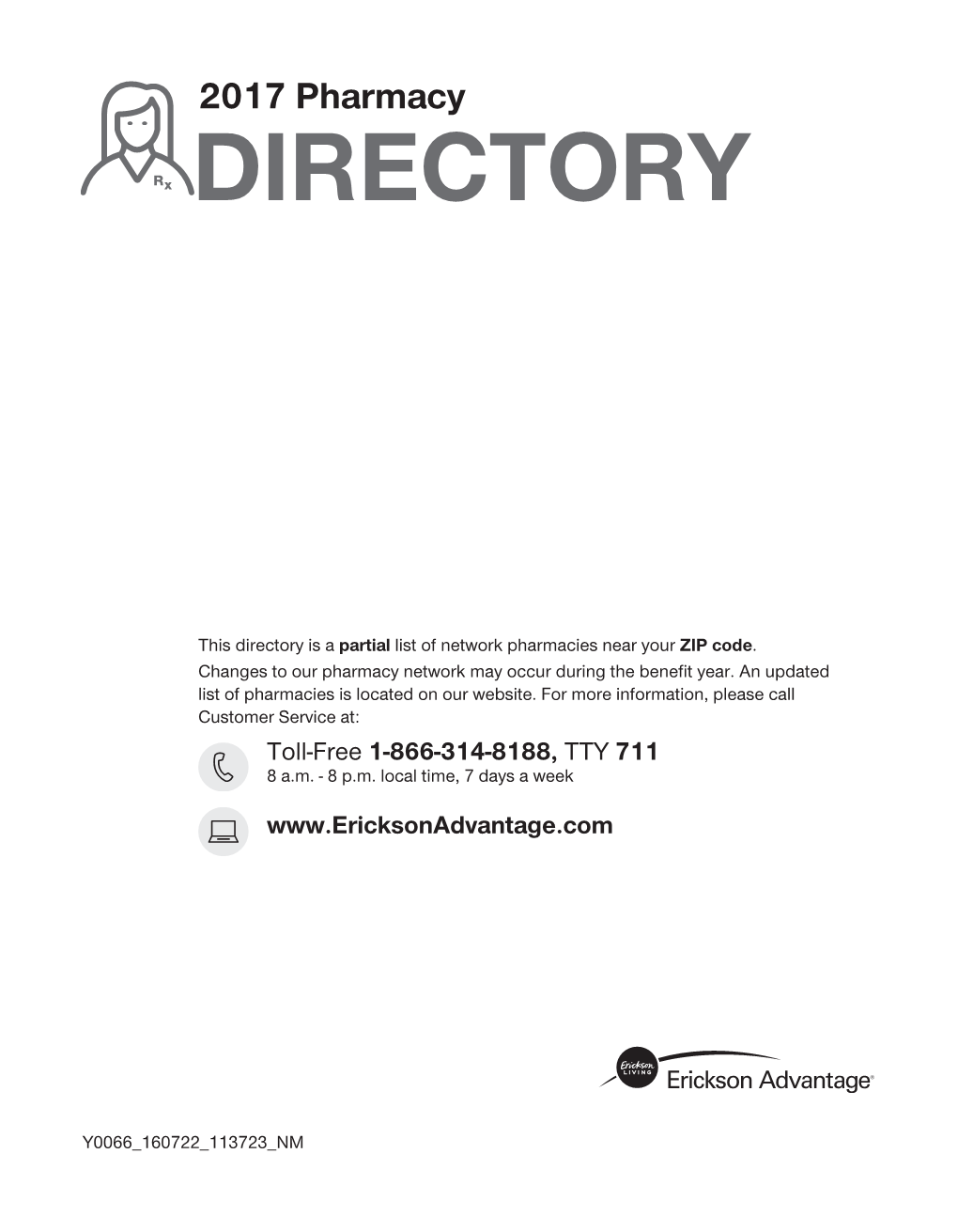 2017 Pharmacy DIRECTORY