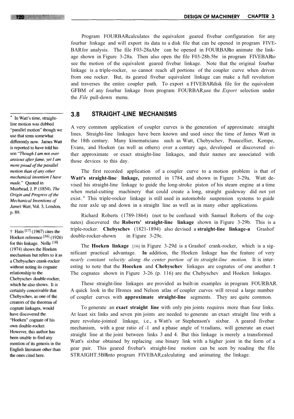 3.8 Straight-Line Mechanisms