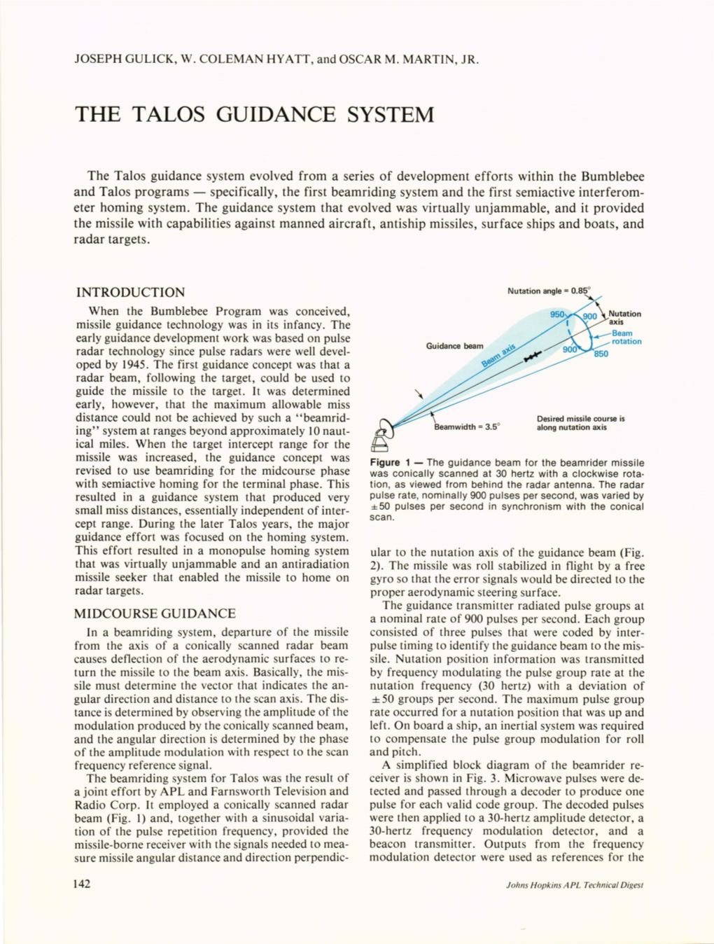 The Talos Guidance System