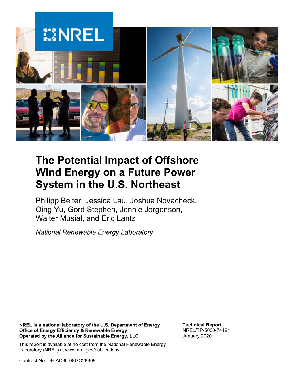The Potential Impact of Offshore Wind Energy on a Future Power System in the U.S