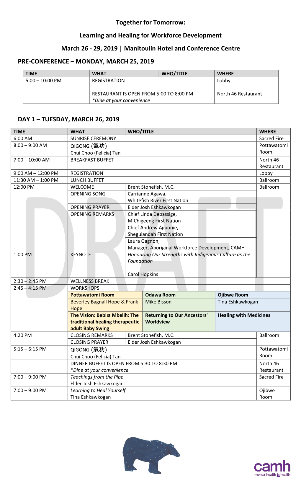 Learning and Healing for Workforce Development March 26