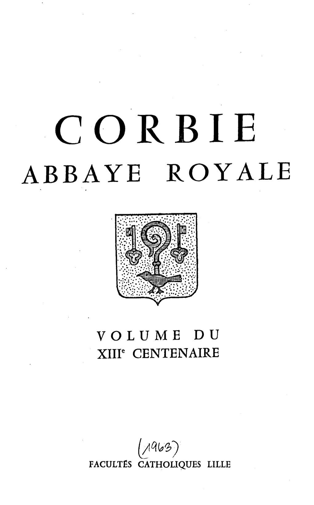 Corbie Abbaye Royale