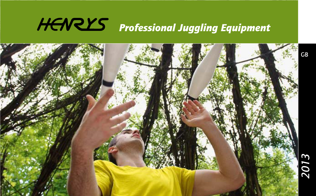 Professional Juggling Equipment