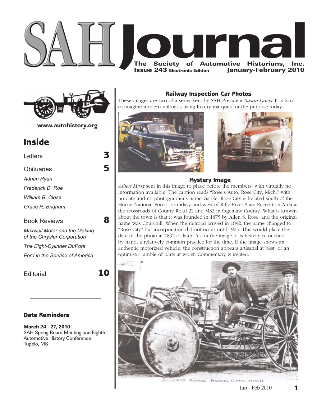 SAH Journal 243B Reader