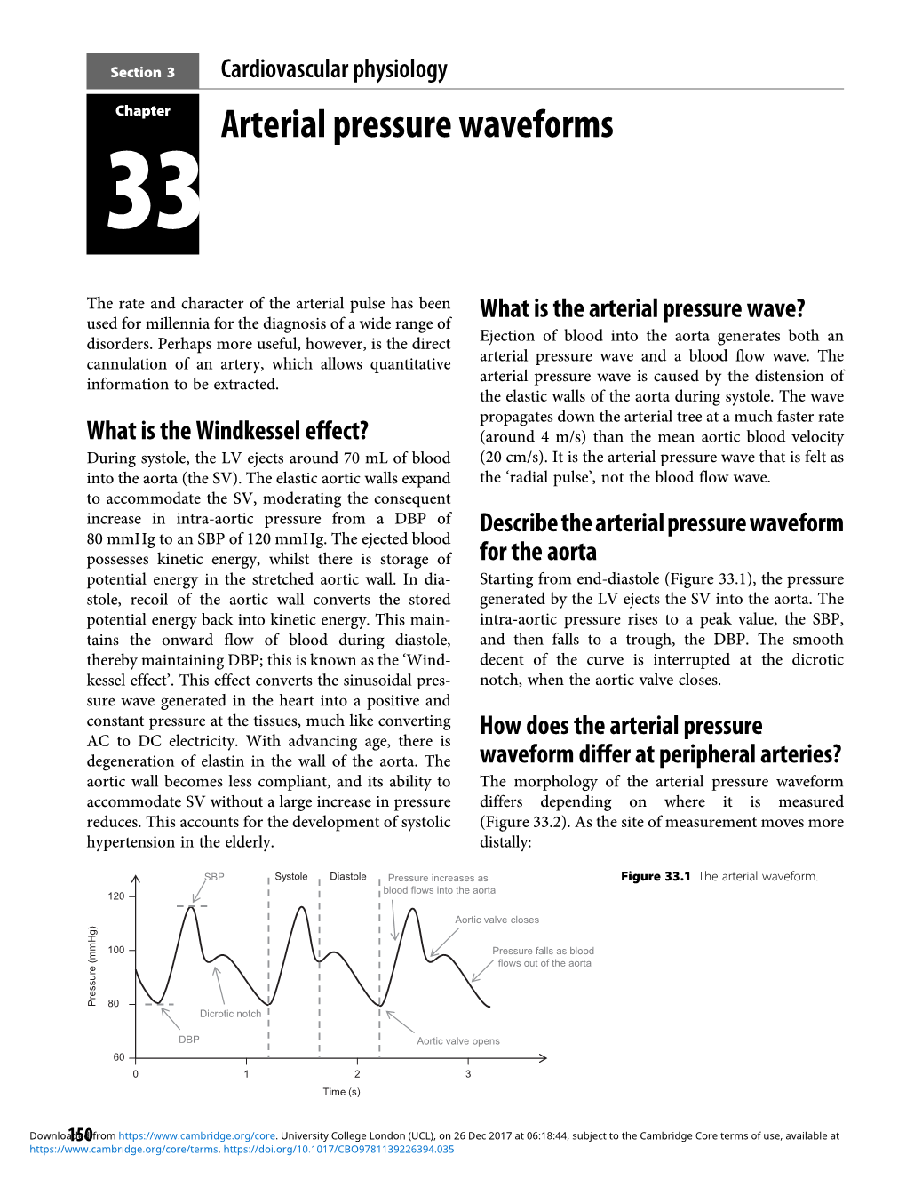 Arterial Pressure Waveforms