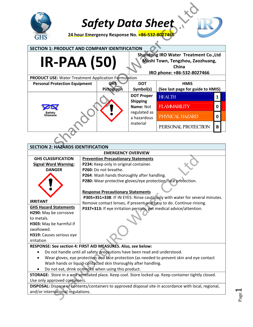 Polyacrylic Acid Sds, Polyacrylic Acid Msds