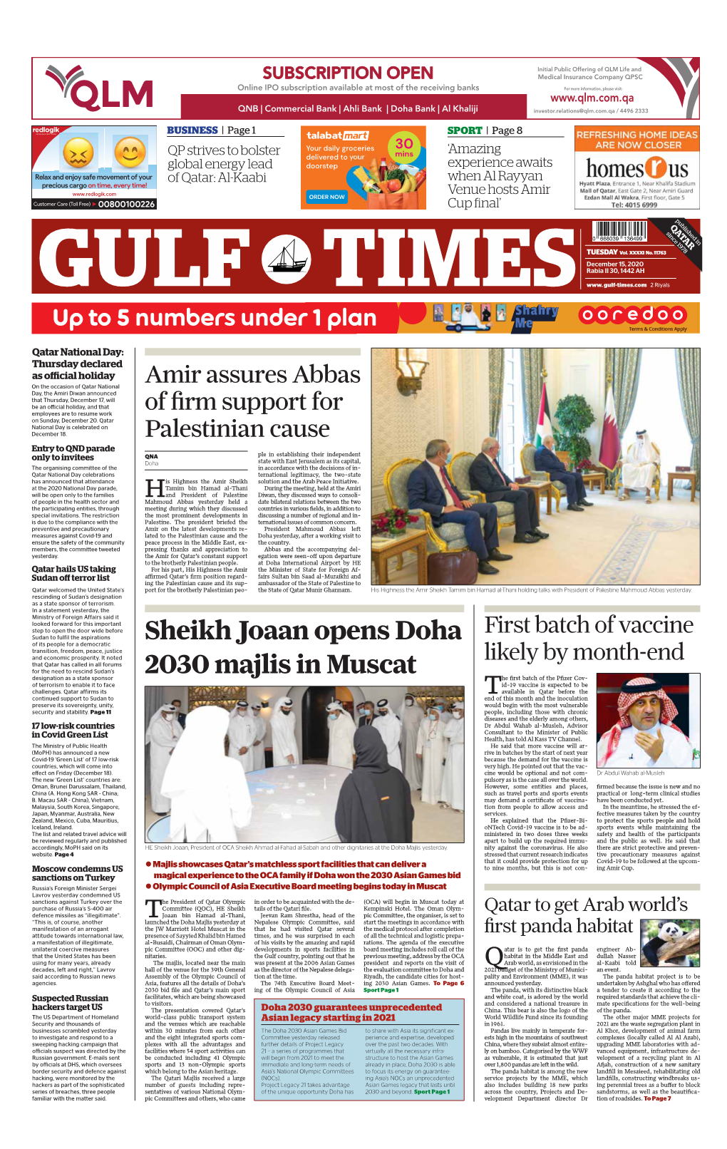 Sheikh Joaan Opens Doha 2030 Majlis in Muscat