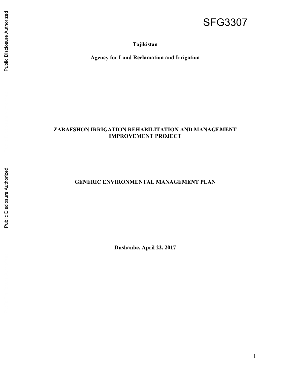 World Bank Document