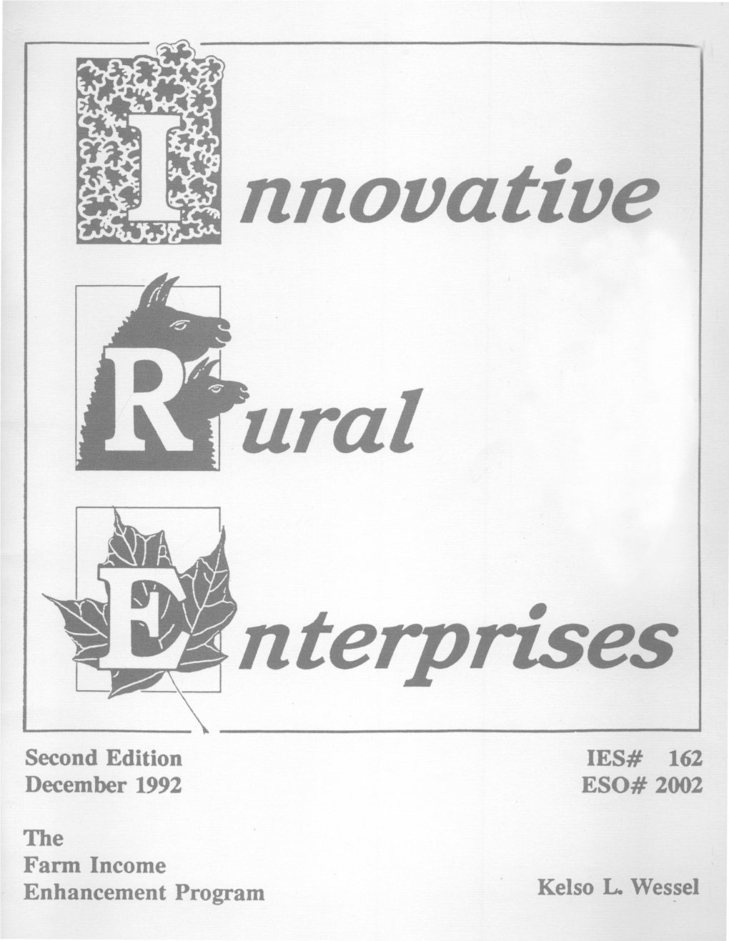 Vvessel T · H · E OHIO Sfale OCES UNIVERSITY Issued in Furtherance of Cooperative Extension Work, Acts of May 8 and June 30, 1914, in Cooperation with the U.S