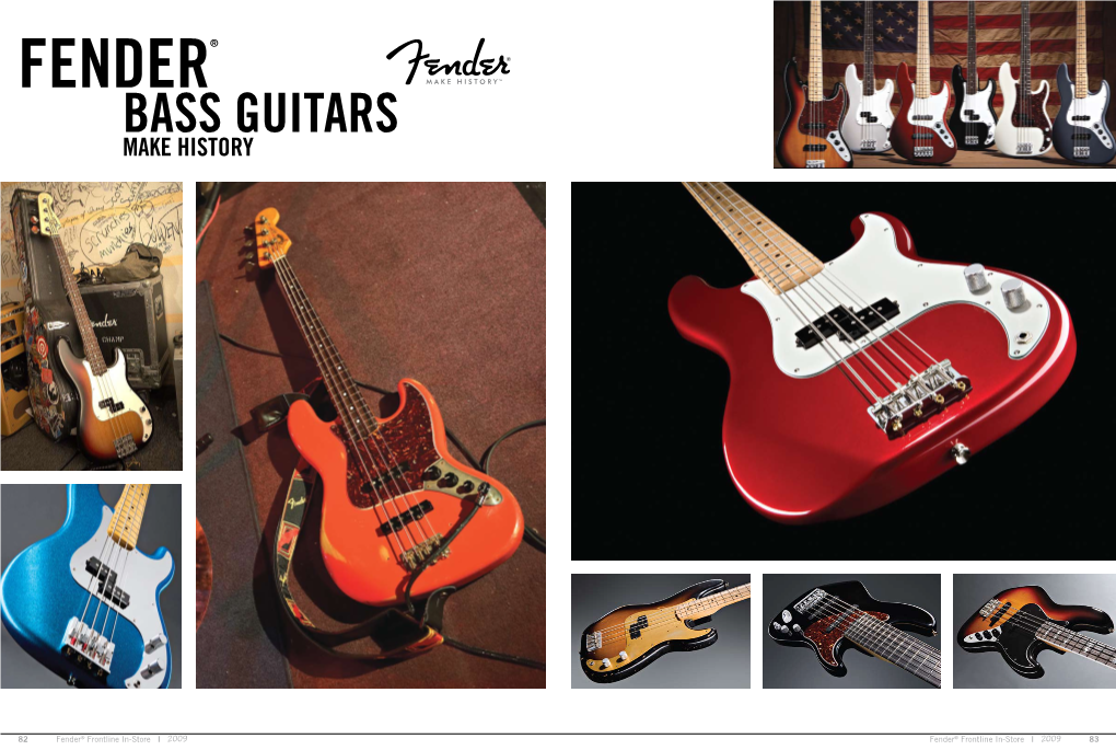 Fender Bass Guitars