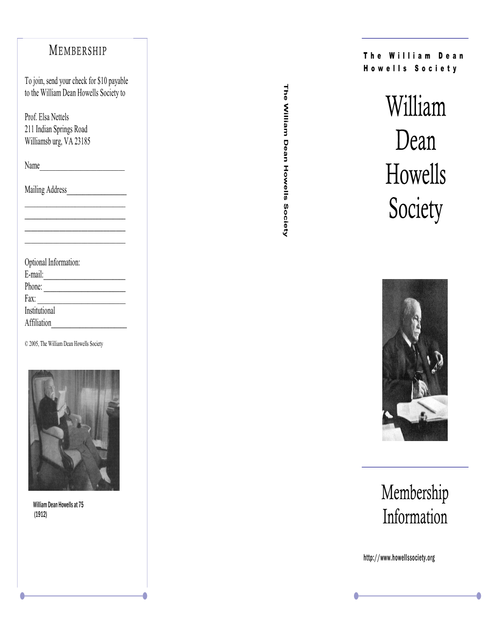 William Dean Howells Society