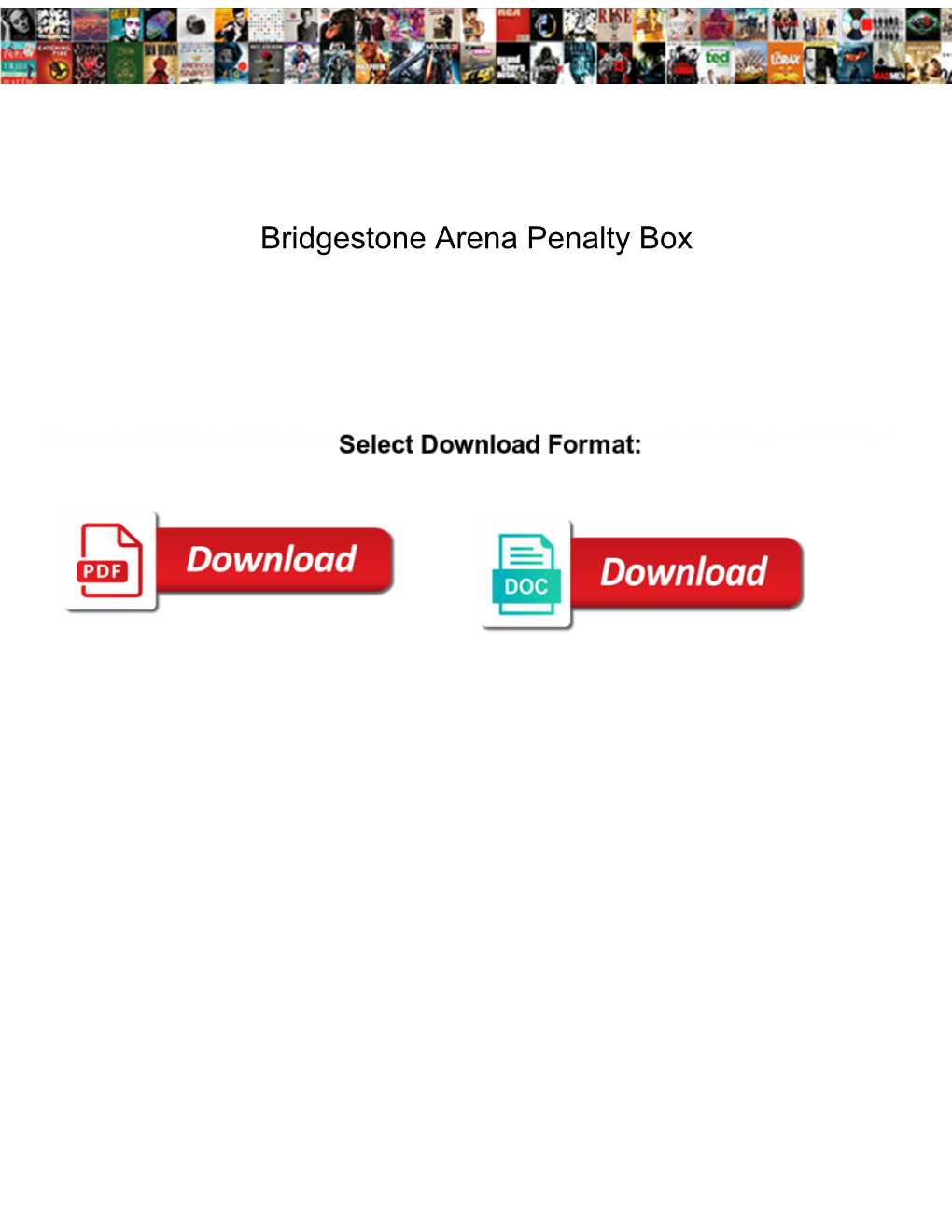 Bridgestone Arena Penalty Box