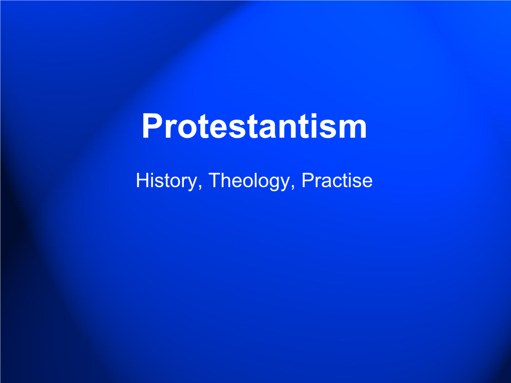 Protestantism