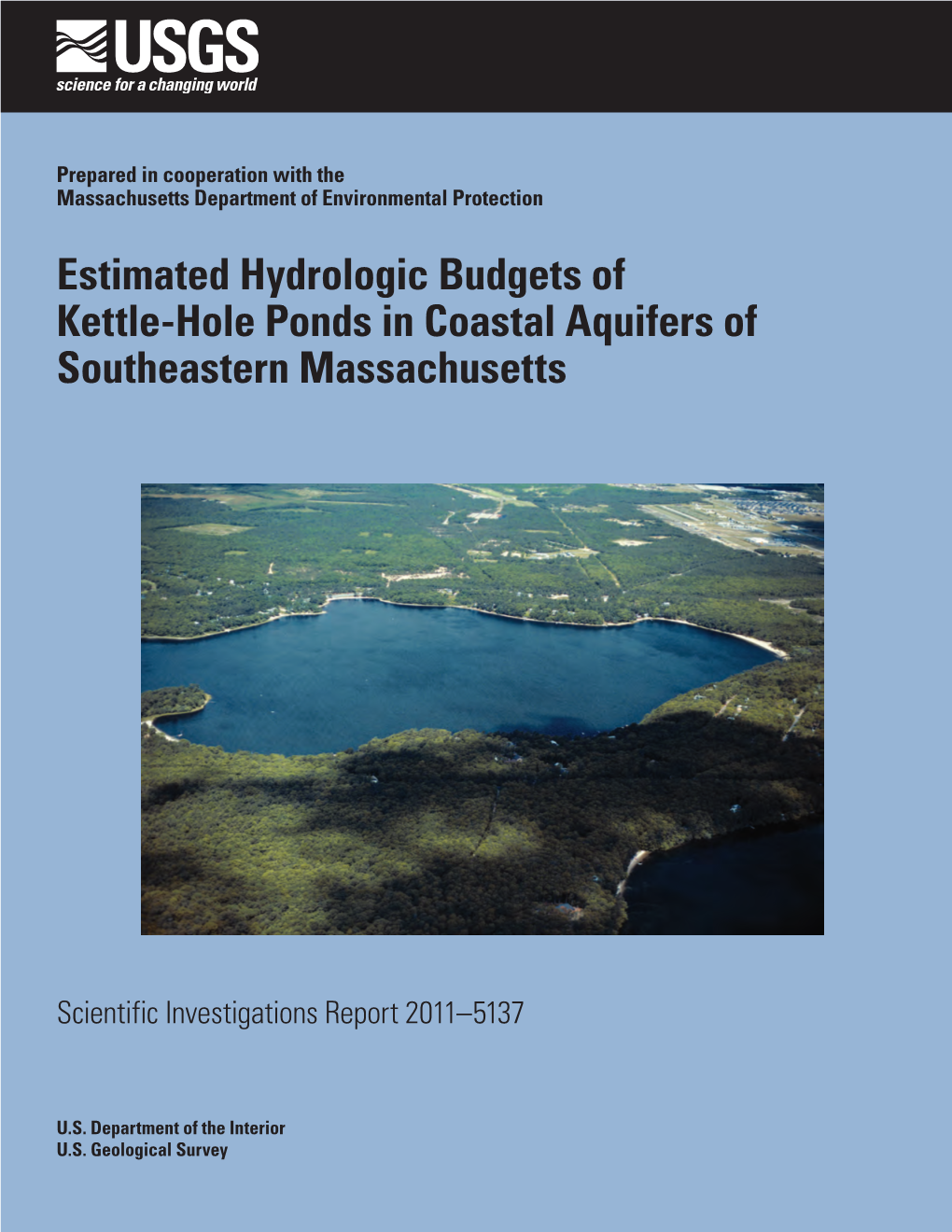 Estimated Hydrologic Budgets of Kettle-Hole Ponds in Coastal Aquifers of Southeastern Massachusetts