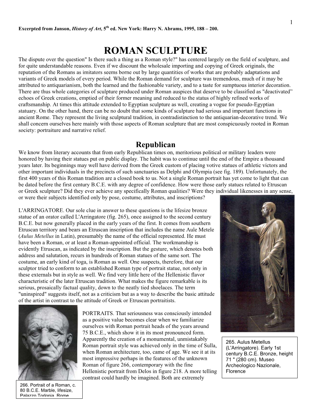 Roman Sculpture, Janson.Pdf