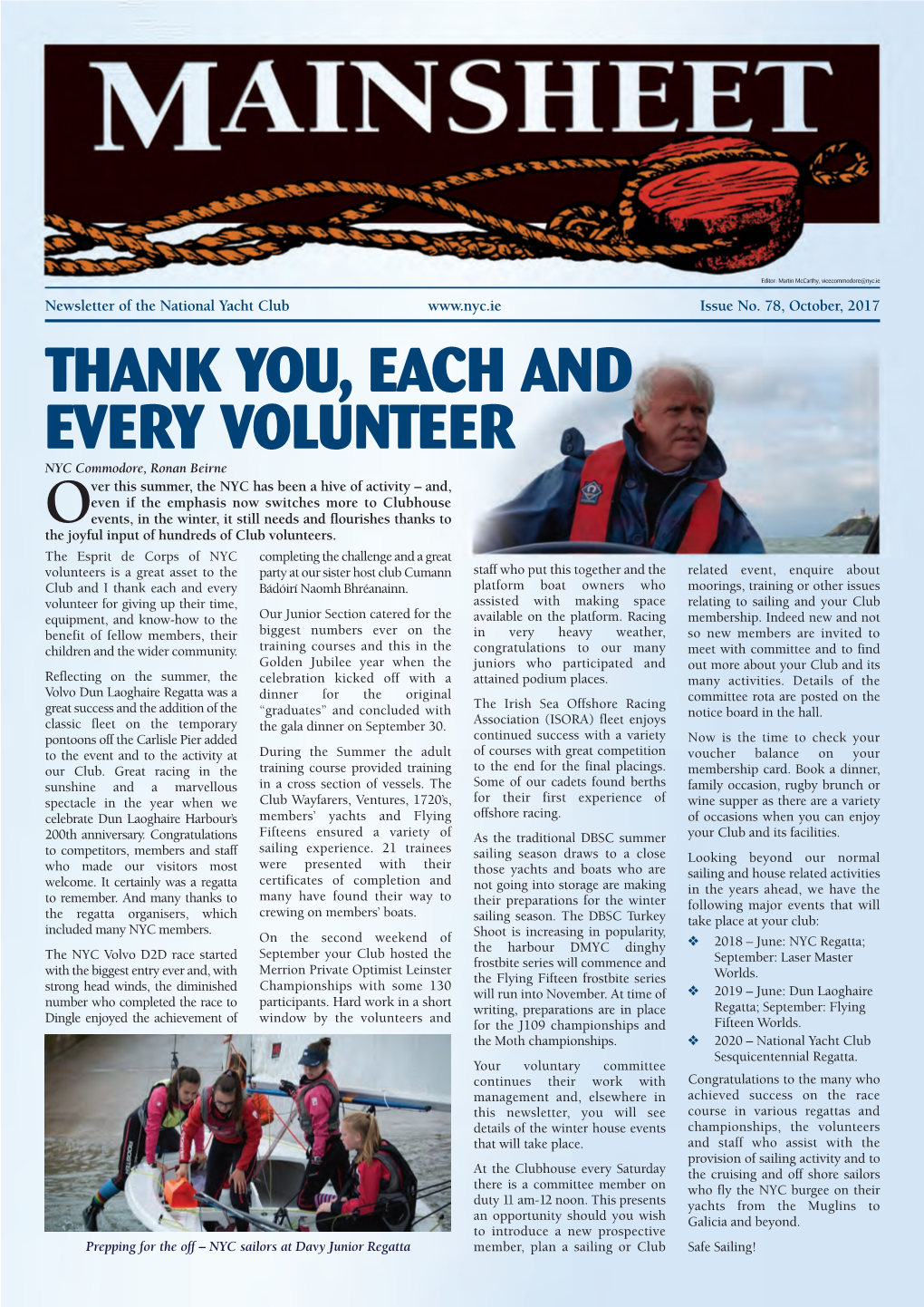 Mainsheet – Issue 78