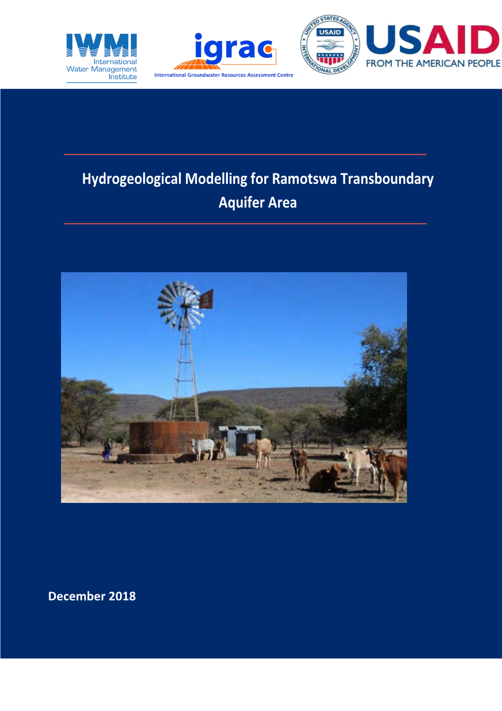 Hydrogeological Modelling for the Ramotswa Transboundary Aquifer