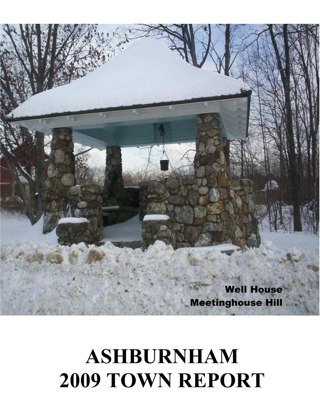 2009 Annual Town Report