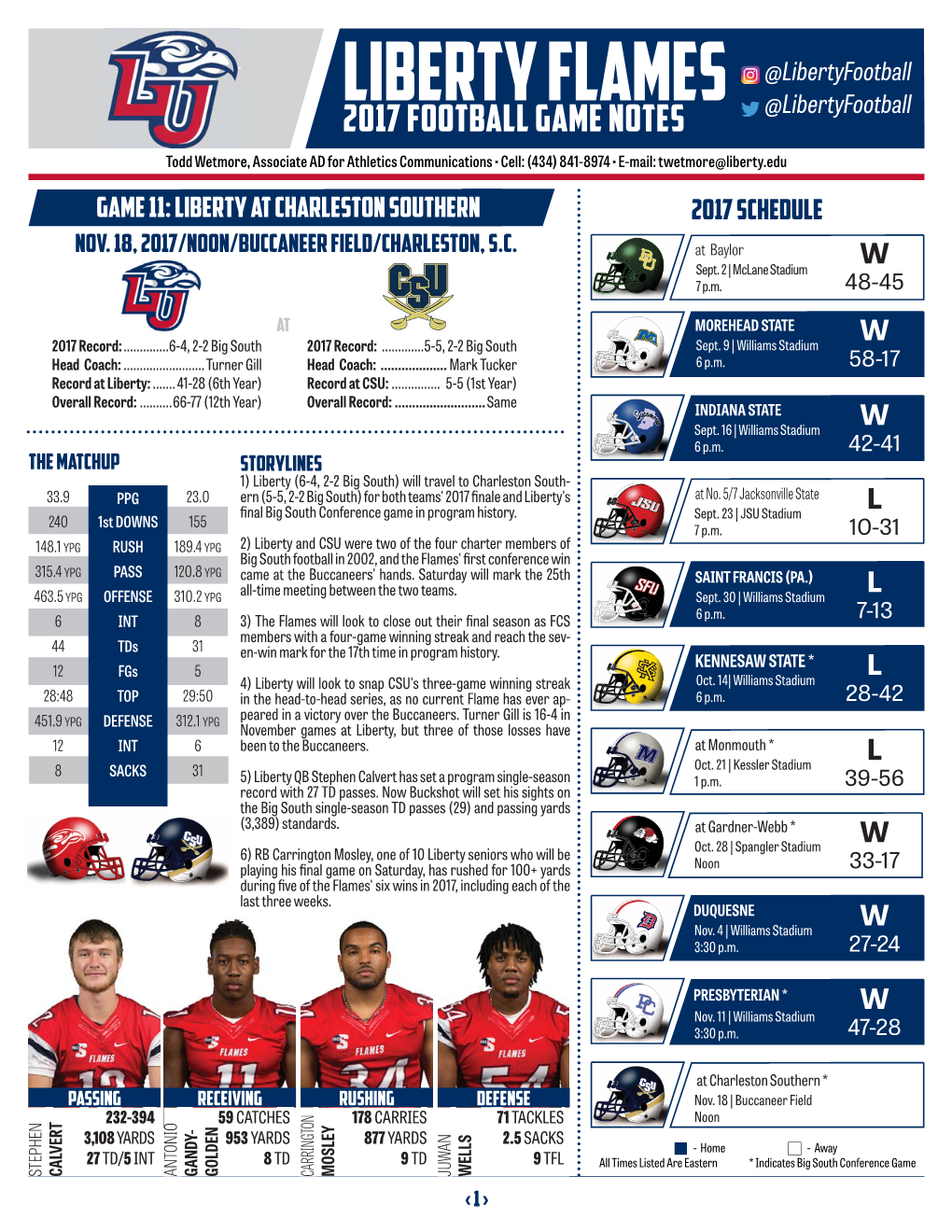 Football Notes