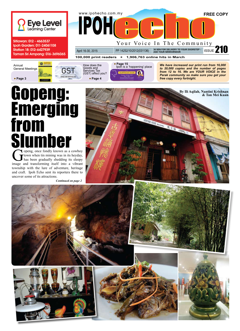 Gopeng: & Tan Mei Kuan Emerging From