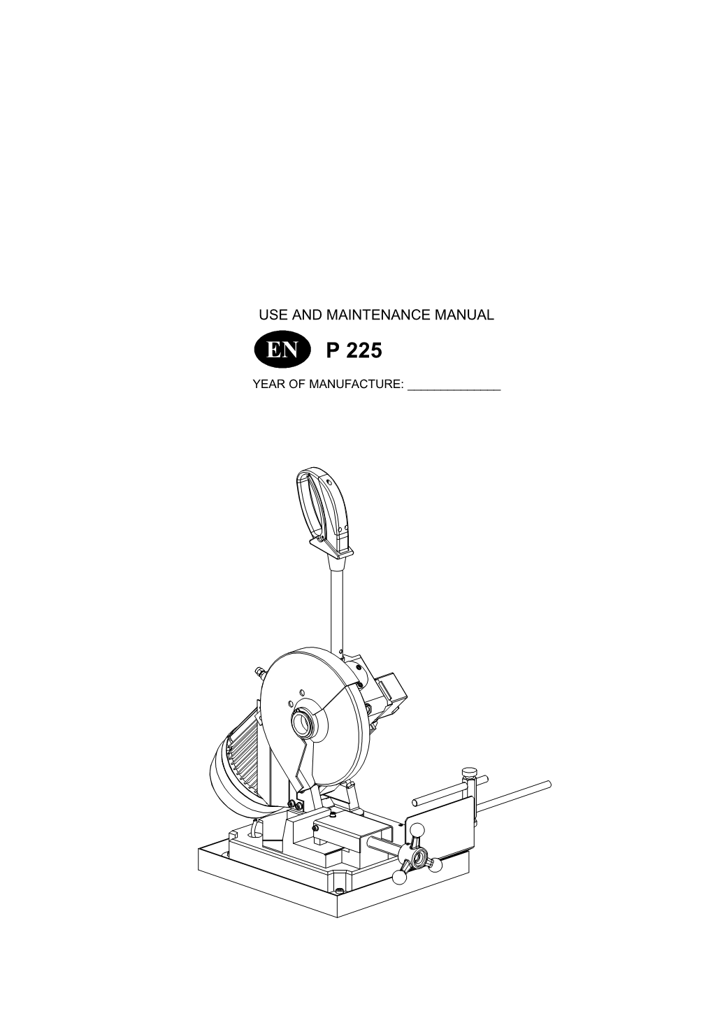 Use and Maintenance Manual En P 225