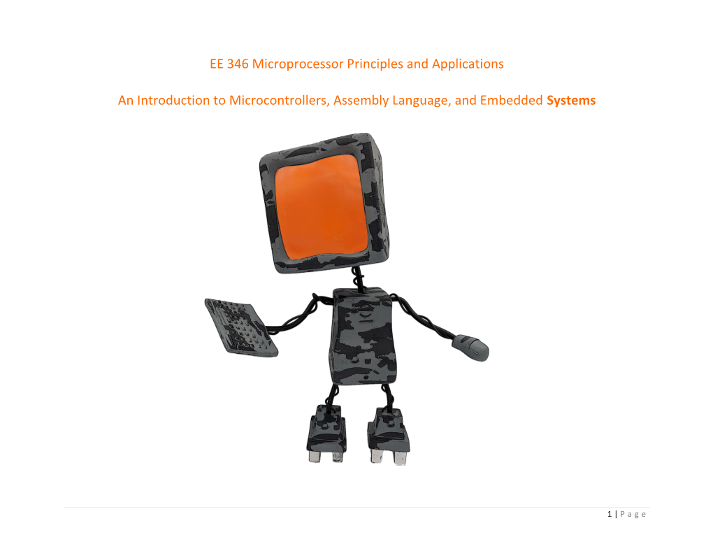 An Introduction to Microcontrollers, Assembly Language, and Embedded Systems