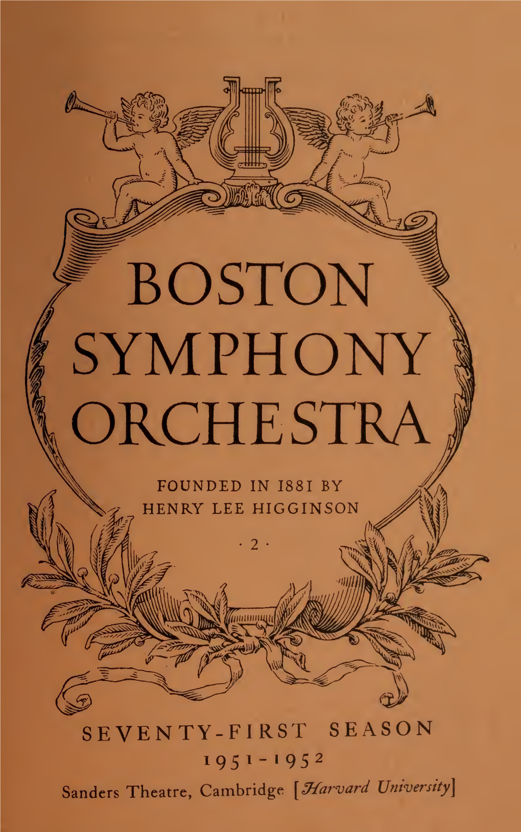 Boston Symphony Orchestra Concert Programs, Season 71, 1951