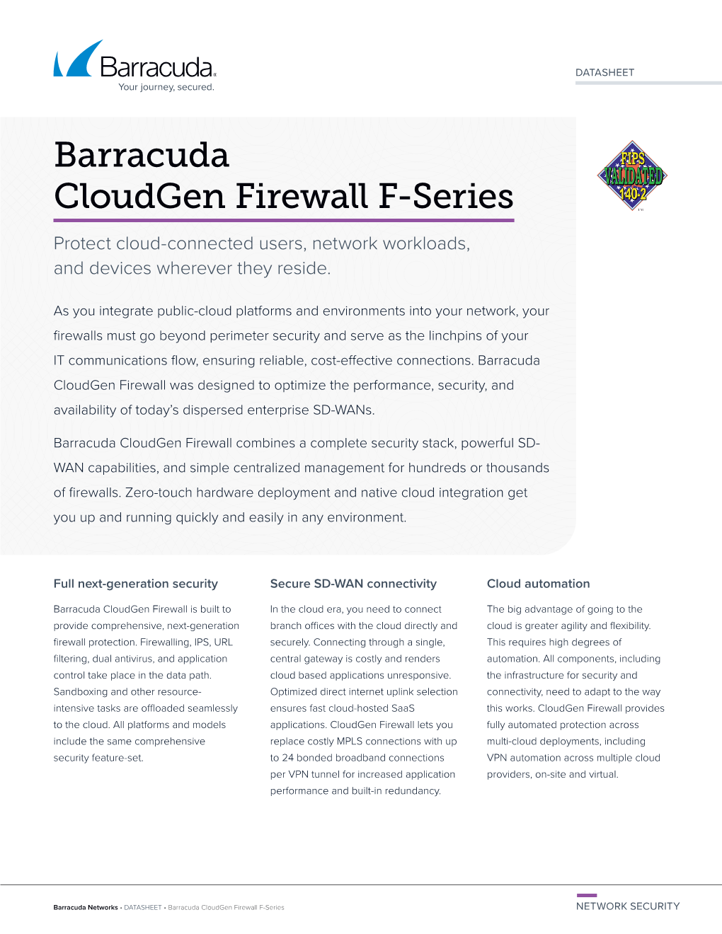 Barracuda Cloudgen Firewall F-Series