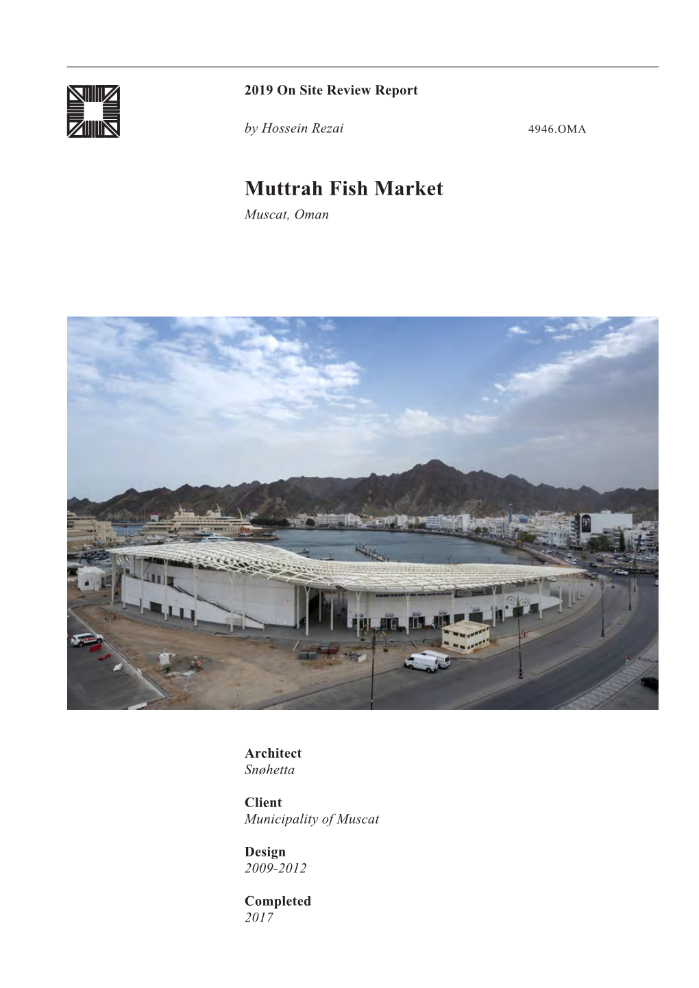 Muttrah Fish Market Muscat, Oman