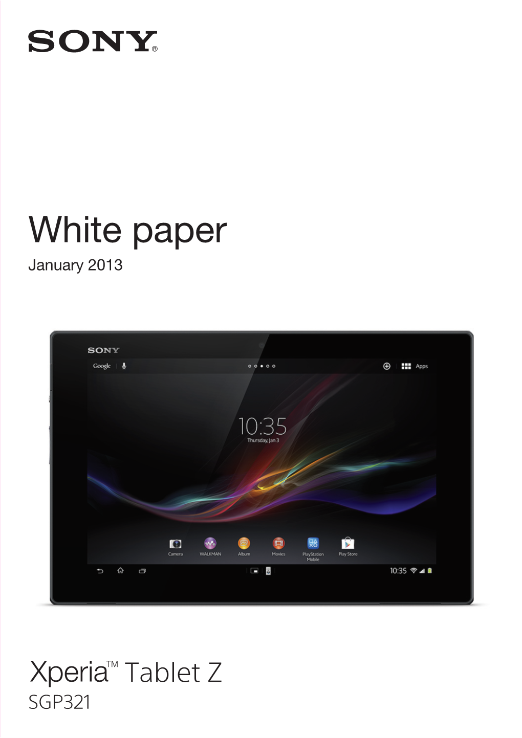 White Paper January 2013