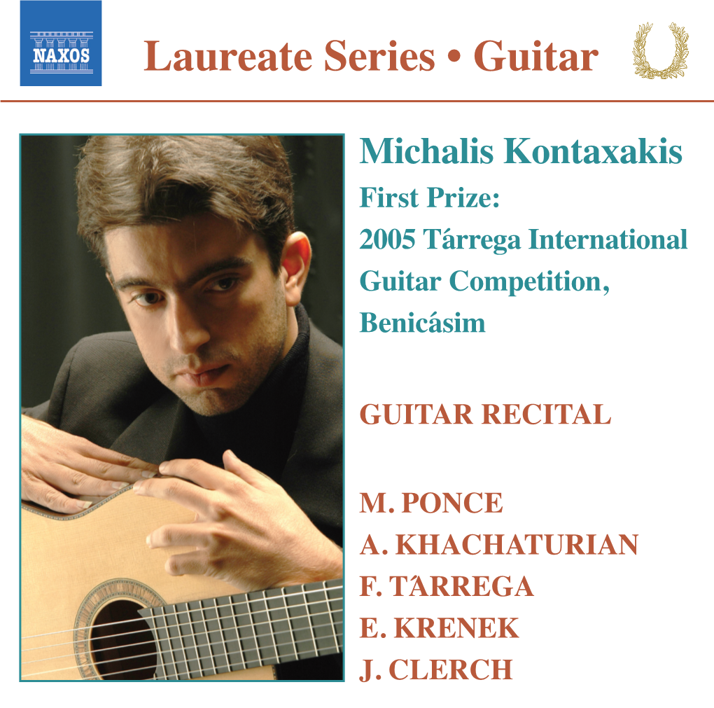 Laureate Series • Guitar Musikhochschule in Düsseldorf with Joaquín Clerch