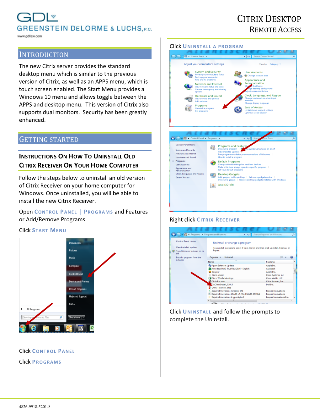 Citrix Desktop Remote Access