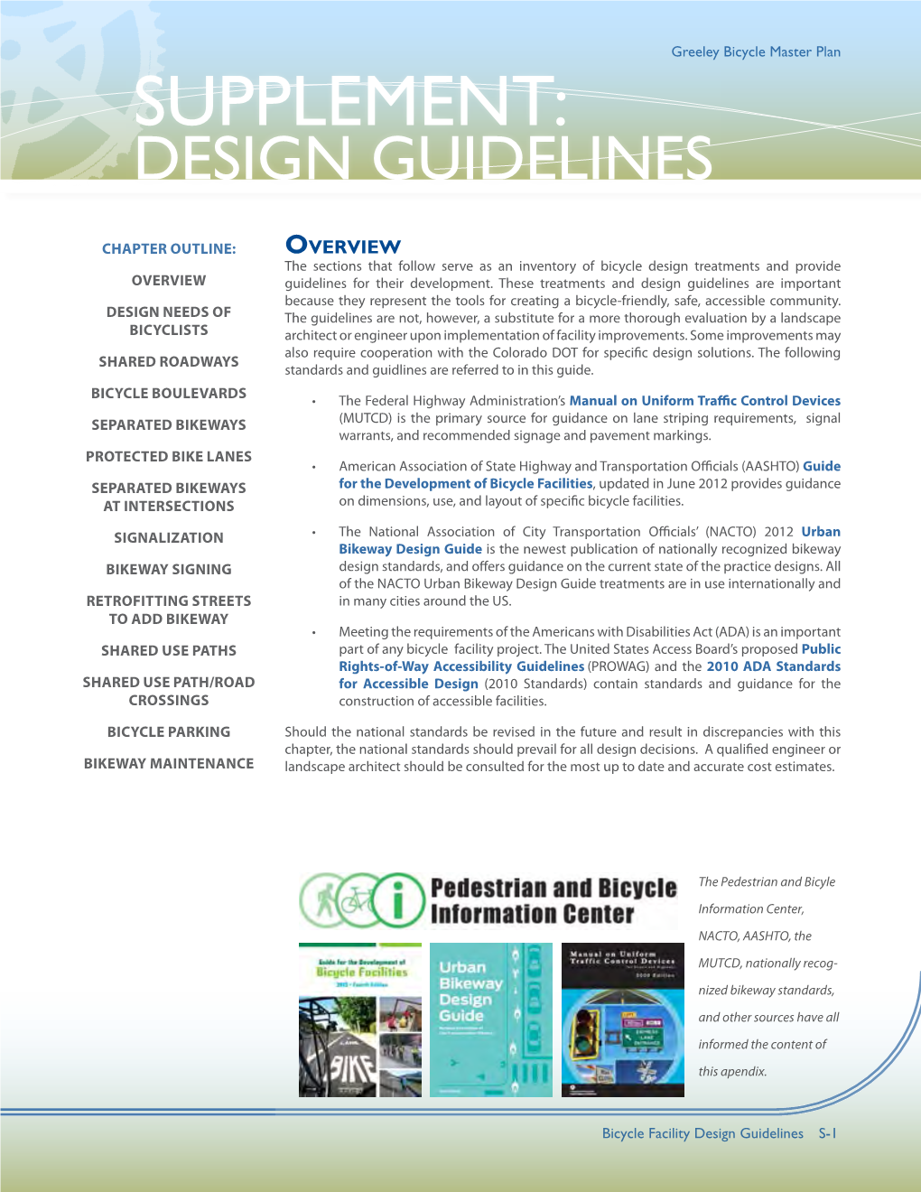 Supplement: Design Guidelines