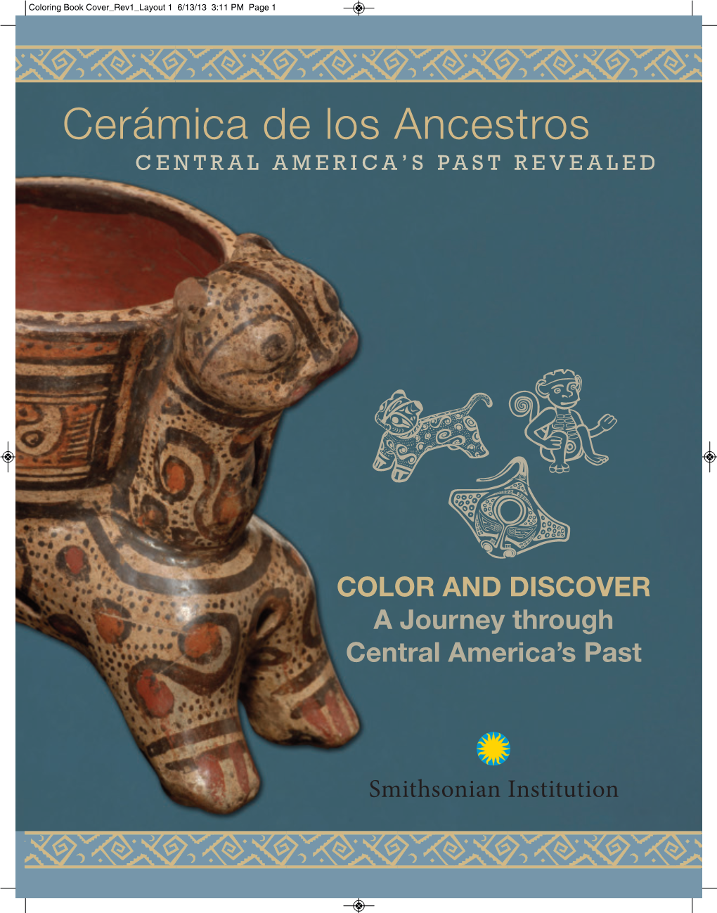 COLOR and DISCOVER a Journey Through Central America's Past