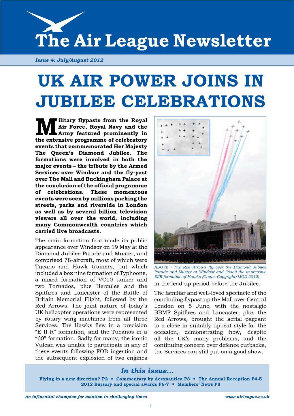 The Air League Newsletter