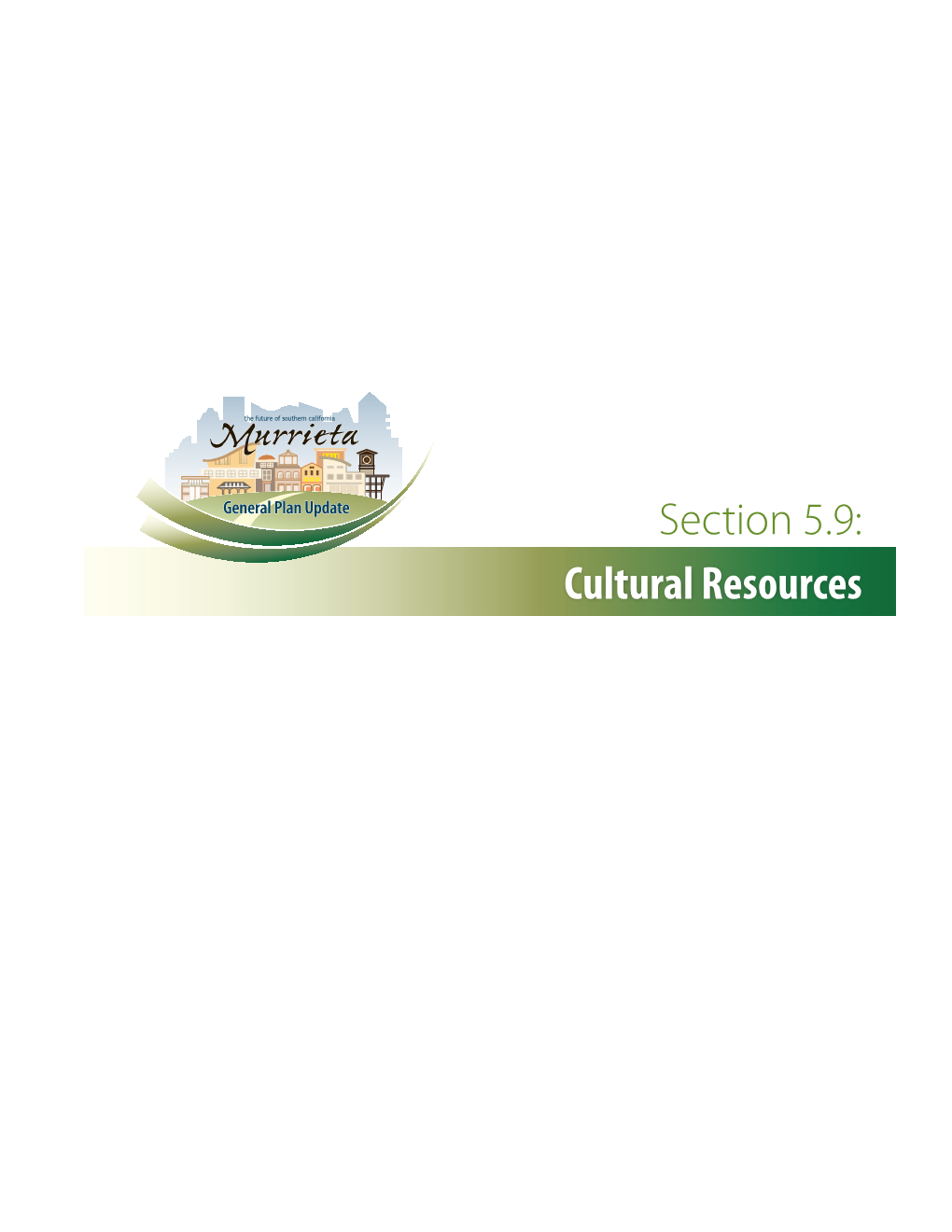 Cultural Resources