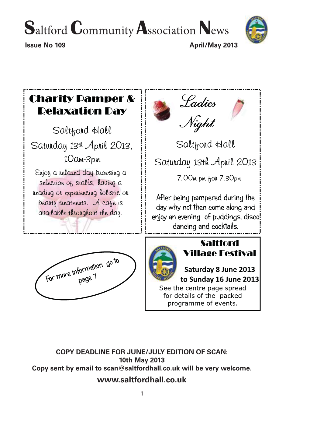 Saltford Community Association News