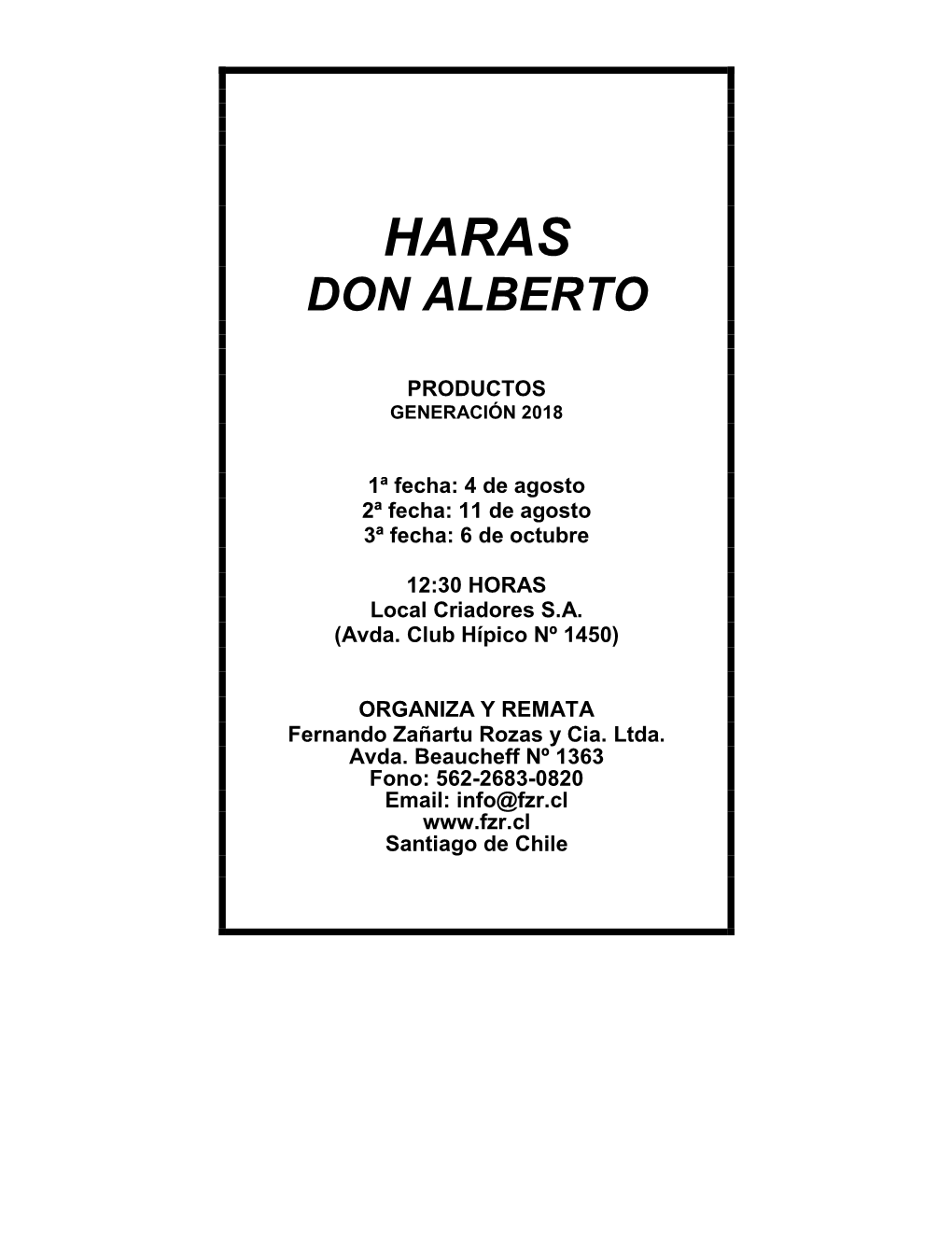 Haras Don Alberto