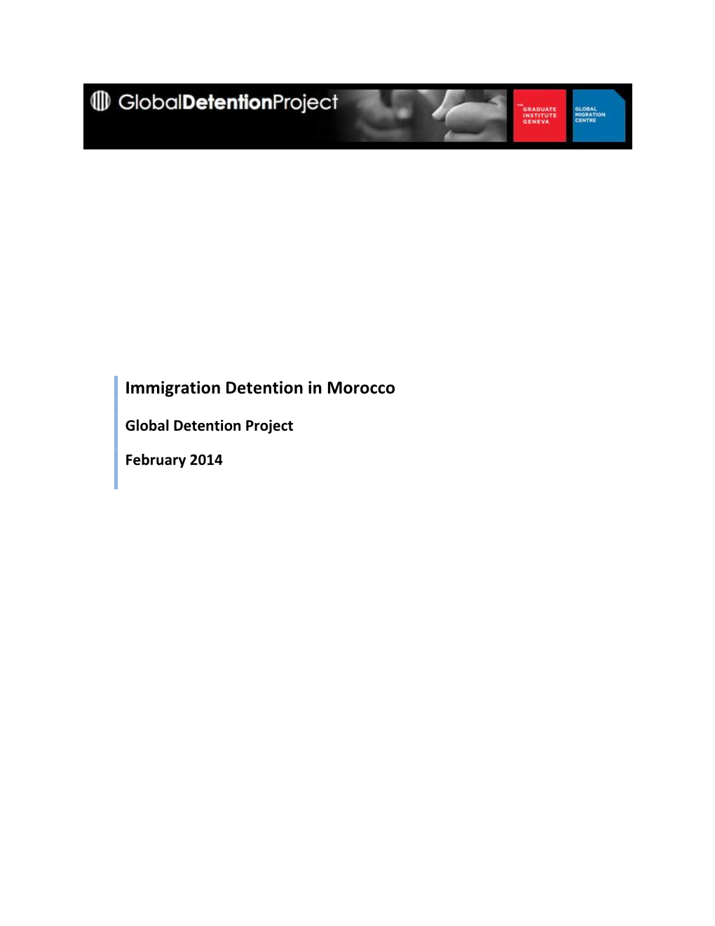 Immigration Detention in Morocco