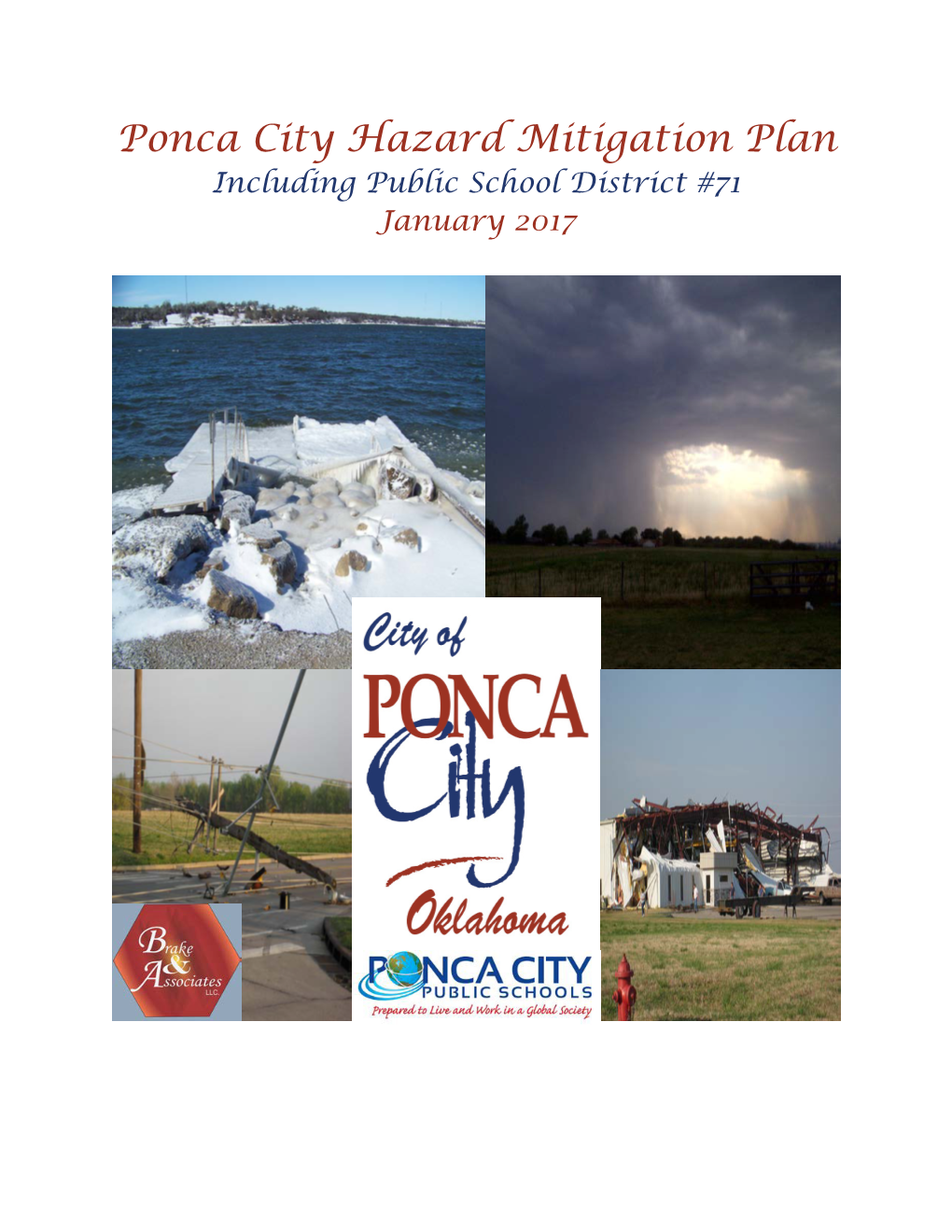 Ponca City Hazard Mitigation Plan Including Public School District #71 January 2017