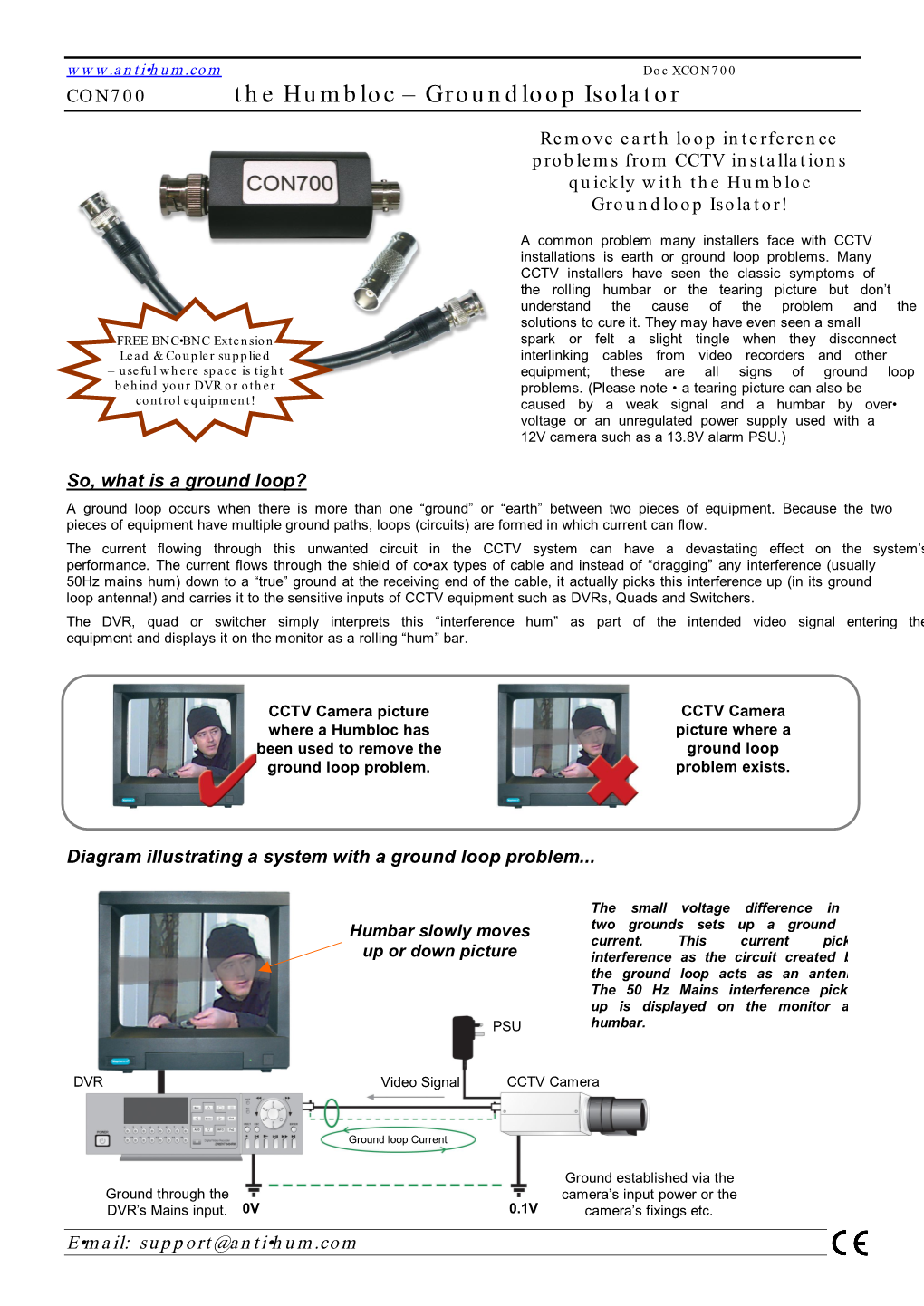 Groundloop Isolator