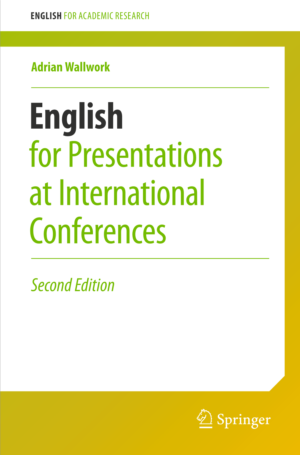 English for Presentations at International Conferences