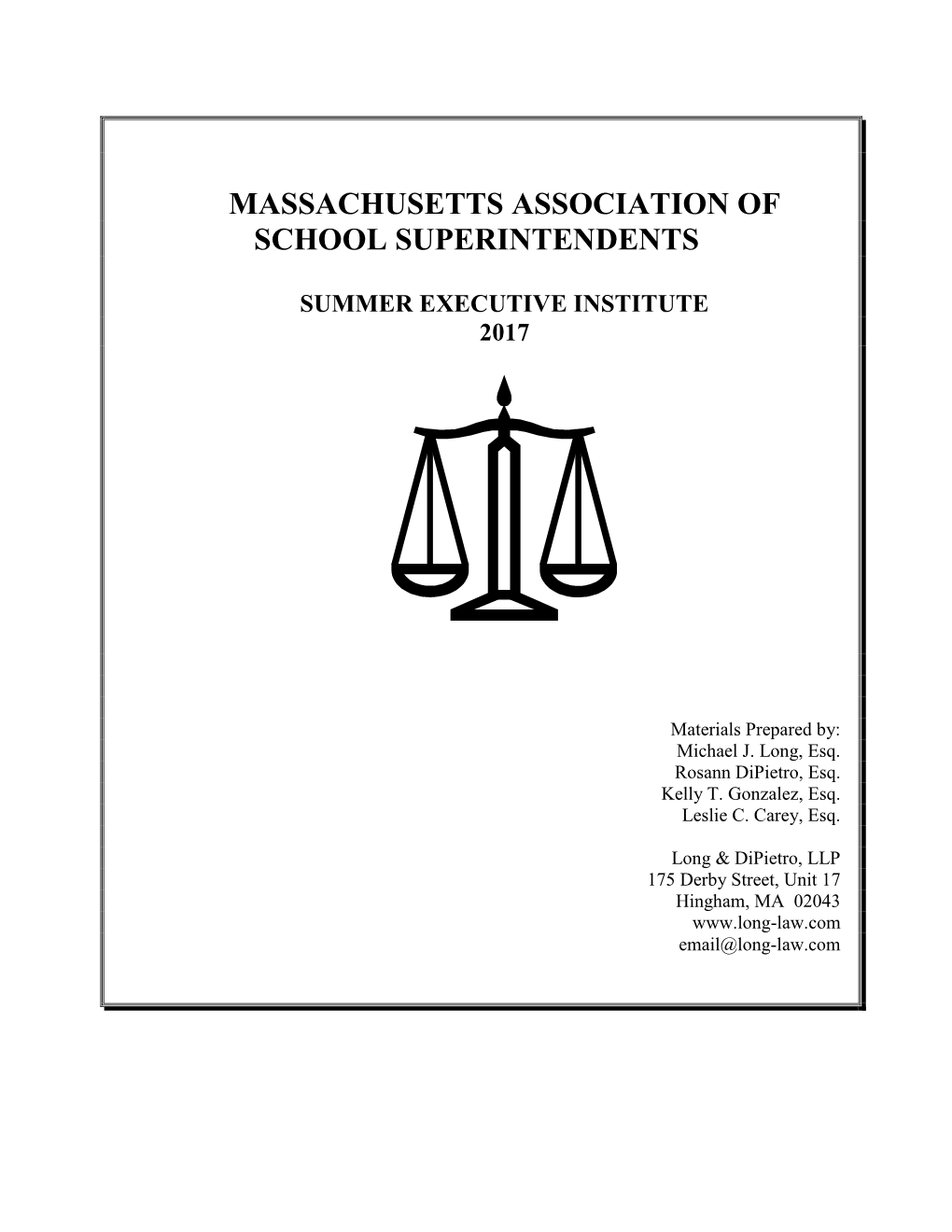 Massachusetts Association of School Superintendents