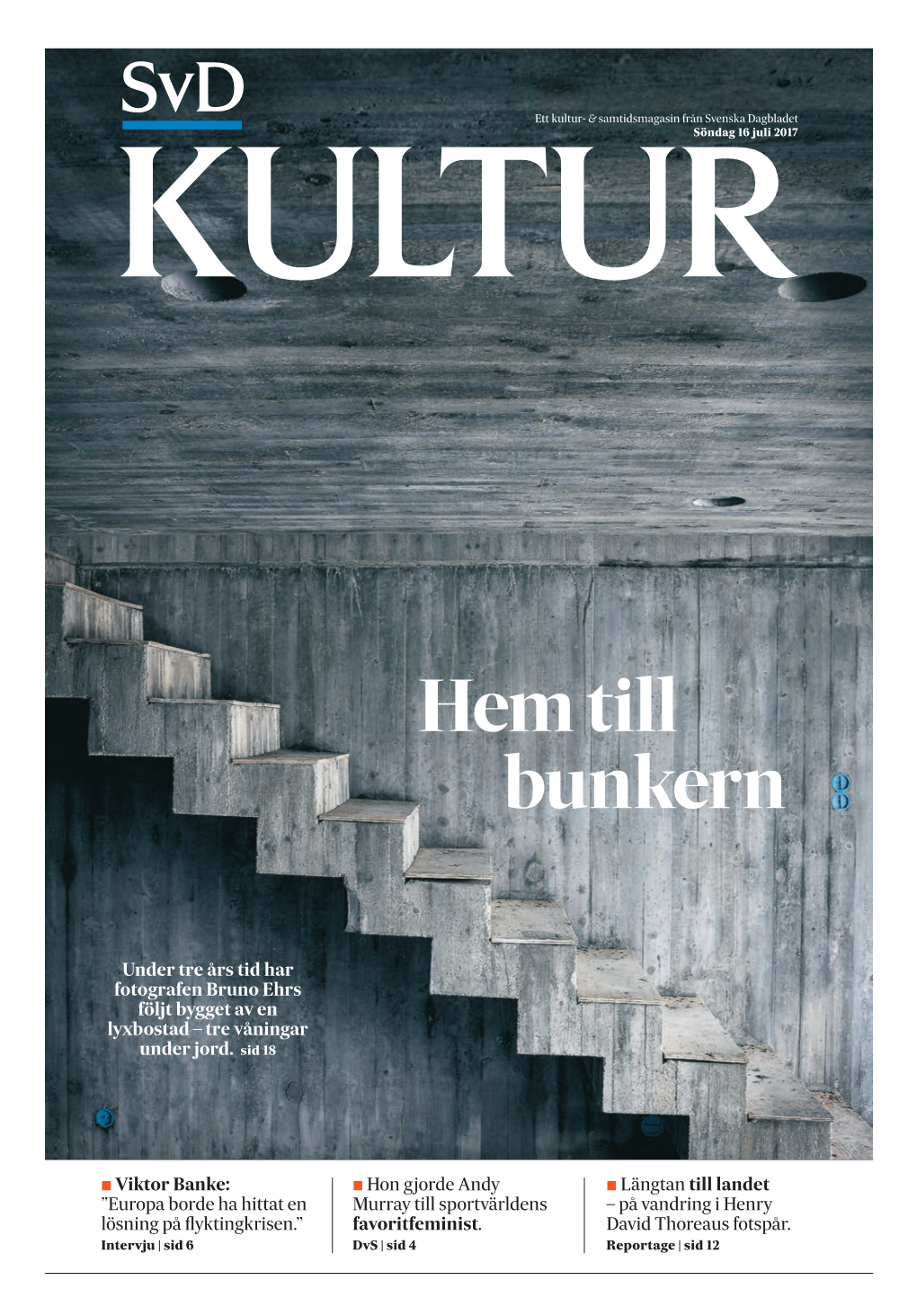 SVD Kultur, Cover, 2017