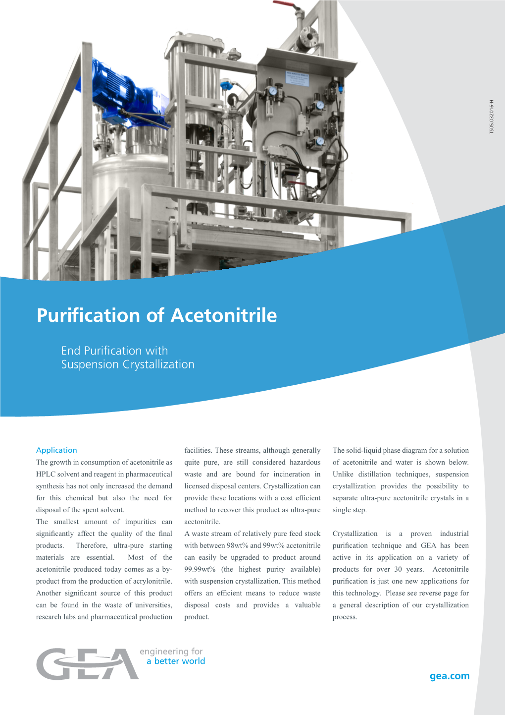 Purification of Acetonitrile