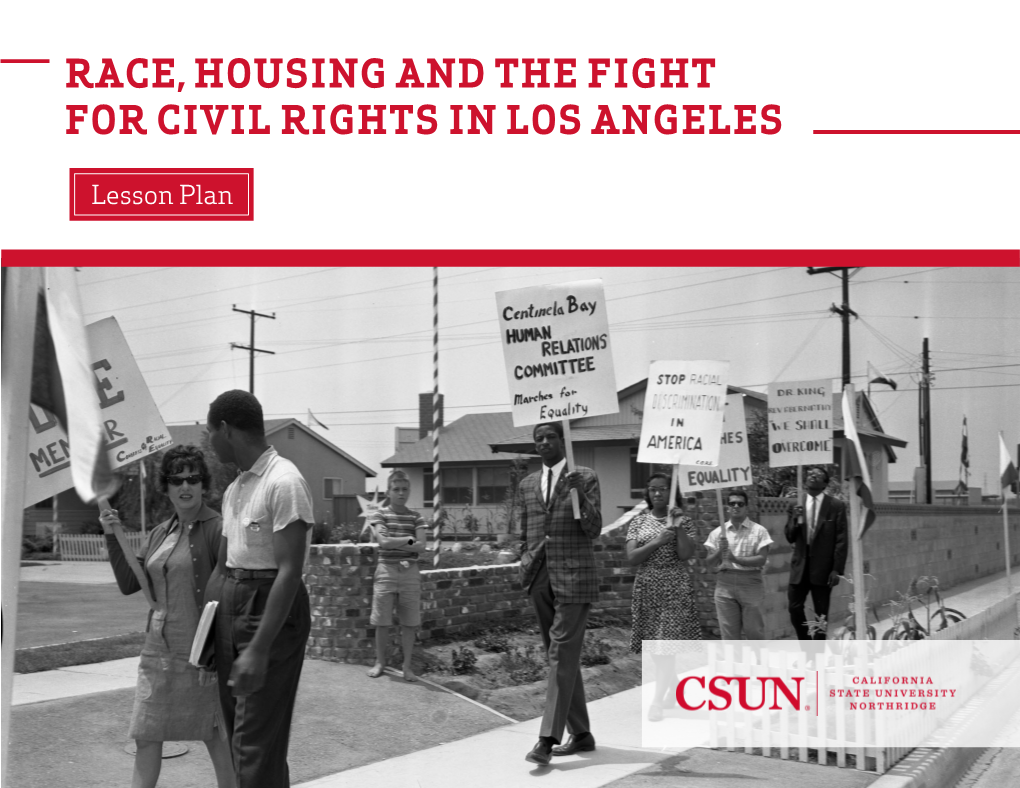 Race, Housing and the Fight for Civil Rights in Los Angeles