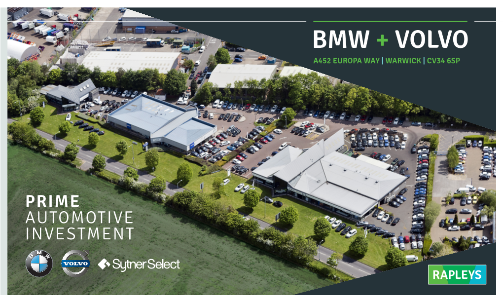 Bmw + Volvo A452 Europa Way | Warwick | Cv34 6Sp
