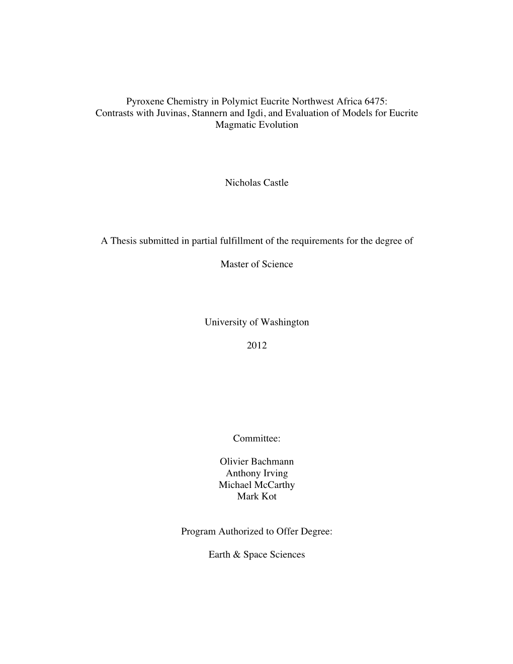 Pyroxene Chemistry in Polymict Eucrite Northwest Africa 6475: Contrasts with Juvinas, Stannern and Igdi, and Evaluation of Models for Eucrite Magmatic Evolution